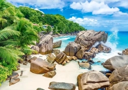 Puzzle La Digue, Seychely 500 dielikov CASTORLAND