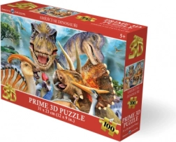 3D puzzle Dino selfie 100 dielikov