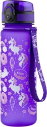 BAAGL Detská fľaša na pitie s motívom jednorožca, 500 ml