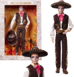 Barbie Ken zberateľská bábika Dia de Muertos