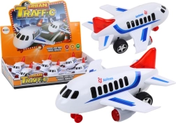 Osobné lietadlo Svetlá Zvuky Pohon Biela