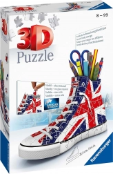 Ravensburger 3D puzzle kecka s britskou vlajkou 112 dielikov