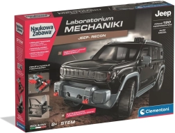 Laboratórium mechaniky – stavebnica jeep recon od clementoni