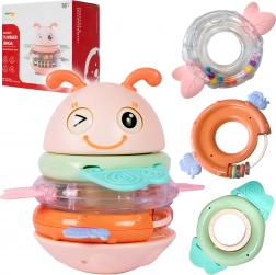 Veža s hudbou včielka – interaktívna hračka pre bábätká