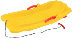 Plastové boby s brzdami Baby Mix KAROL žlté