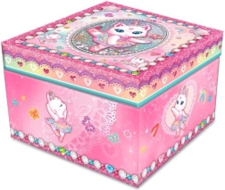 Klasická hracia skrinka – mačka balerína