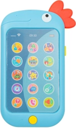 Vzdelávací detský telefón BABY MIX modrý