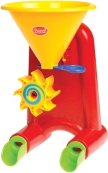 Mini mlyn na vodu a piesok červený