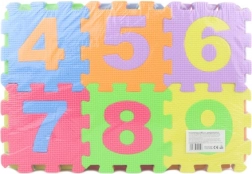 Penové puzzle 36 ks čísla a písmená