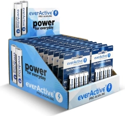 Batérie AA LR6 everActive Pro Alkaline – balenie 96 ks