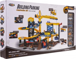 Interaktívna garáž s hernými prvkami a príslušenstvom