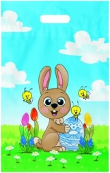 Veľkonočná igelitová taška s uchom