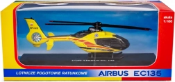 Kovový model vrtuľníka AIRBUS EC135 Letecká záchranná služba 1:100