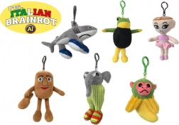 Plyšový prívesok Brainrot 10 cm
