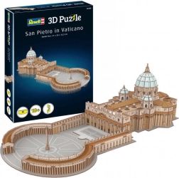 Revell 3D puzzle bazilika sv. Petra, Vatikán 68 dielov