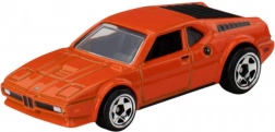 Hot Wheels strieborné auto BMW M1 – oranžový zberateľský model