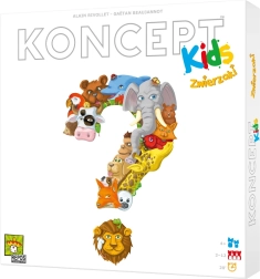 Koncept Kids: zvieratká – kooperatívna hra pre deti