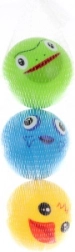 Mäkké loptičky pre najmenších Happy World, 3 ks
