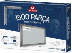 Rám na puzzle 85x60 cm strieborný