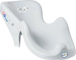 Kúpace ležadlo do vaničky – sova, sivé