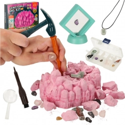 Výkopávky drahokamov – detská vedecká sada s minerálmi