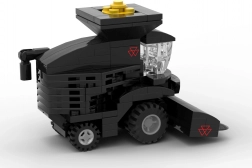 Brixies Plus Massey Ferguson Ideal Mini – kombajn, 111 dielikov