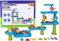 Veľký interaktívny vodný park Table Sand Moulds Mills