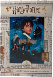 Mini puzzle HARRY POTTER – Kameň mudrcov, 50 dielikov