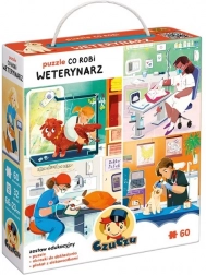 Puzzle Čo robí Veterinár