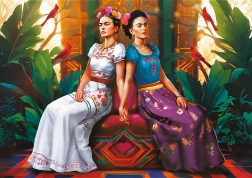 Puzzle TREFL Premium Plus Frida Kahlo: Dve ja 1000 dielikov