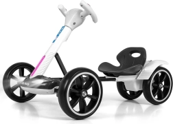 Elektrická detská motokára Milly Mally Bolt biela