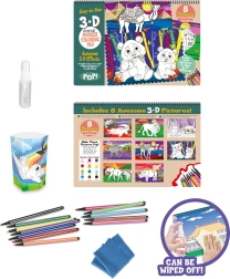 Stierateľné omaľovánky 8 obrázkov