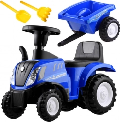 Detské odrážadlo traktor s prívesom New Holland