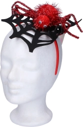 Čelenka s pavučinou a pavúkom