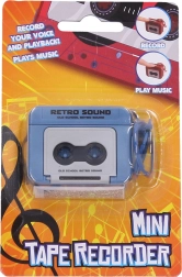 prívesok na kľúče kazetový prehrávač s efektmi 5,5 cm