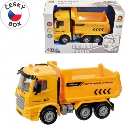 Auto stavebné na zotrvačník pre deti 16 cm