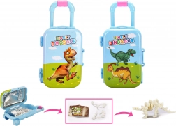 Kostra dinosaura v kufríku
