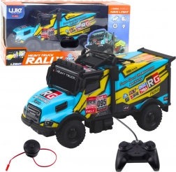 Zelený RC nákladný voz s diaľkovým ovládaním a klaksónom