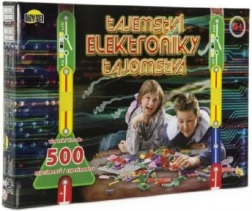 Tajomstvá elektroniky – 500 experimentov na batérie (stavebnica pre deti od 6 rokov)