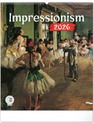 Nástenný kalendár Impresionizmus 2026