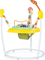 Chipolino skákadlo pre bábätko Jumpy Car žlté