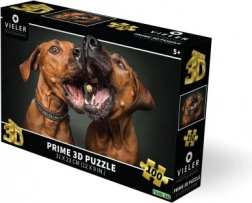 3D puzzle psi 100 dielikov