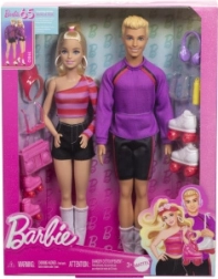 Barbie Fashionistas Barbie a Ken na kolieskových korčuliach