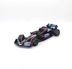 kovový model bburago 1:43 alpine a524 f1 2024 #10 pierre gasly v darčekovom boxe