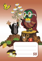 Školský zošit A5 linajkový KRTKO 10 listov BOBO BLOK