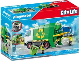 Playmobil City Action recyklačné vozidlo