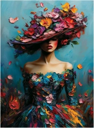 Puzzle Kvetinový efekt 1000 dielikov ANATOLIAN