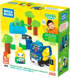 Stavebnica MEGA BLOKS Eko autobus Green Town