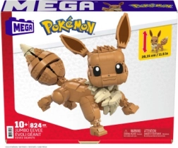 stavebnica MEGA POKÉMON jumbo eevee 28 cm (824 dielikov)
