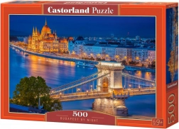 Puzzle 500 prvkov Budapešť v noci